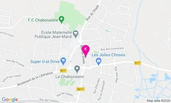 Localisation Tony Maindrelle