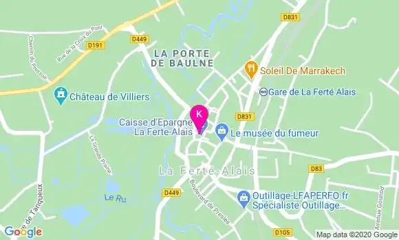 Localisation Murielle Pavic