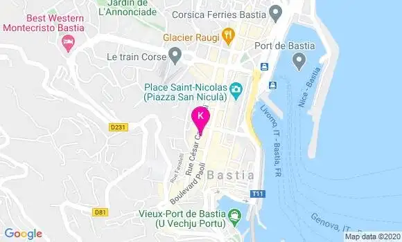 Localisation Jean Marc Tillier