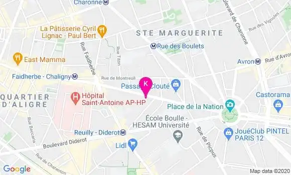 Localisation Sophie Alline