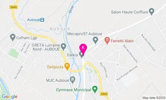 Localisation Myriam Aberkane