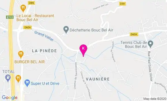 Localisation Delphine Siguier