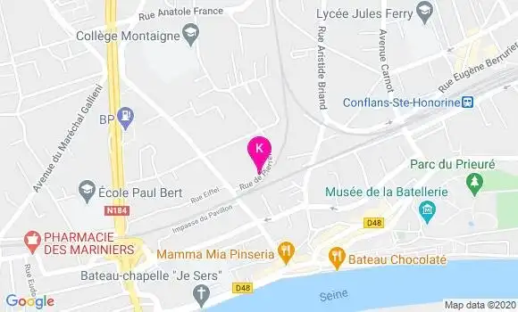 Localisation Elodie Monge