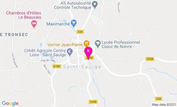 Localisation Pierre Emmanuel Cuny
