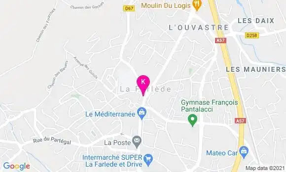Localisation Julie Corre