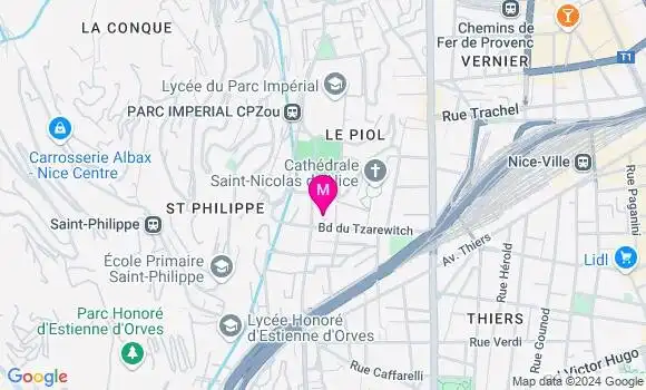 Localisation Alison Fimat