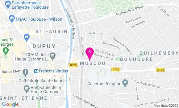 Localisation Maxime Houillon