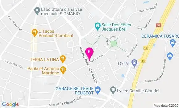 Localisation Laetitia Paulos
