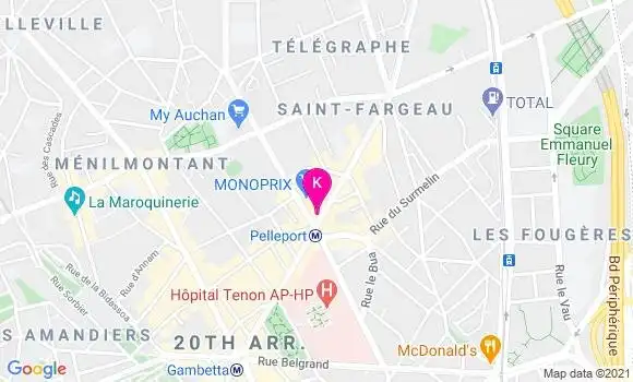 Localisation Jean Francois Monnier