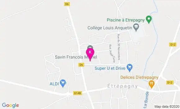 Localisation Francois Savin