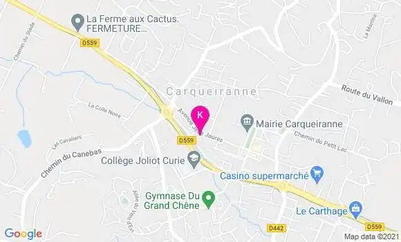 Localisation Benoit Pous