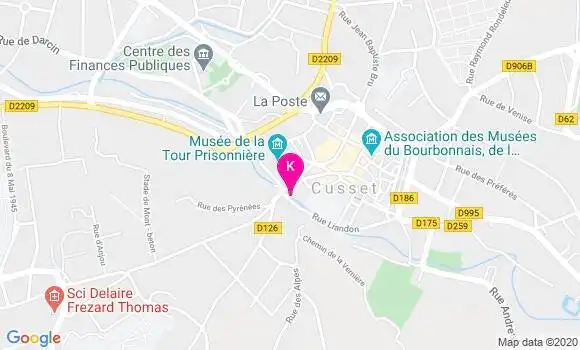 Localisation Jerome Ducher