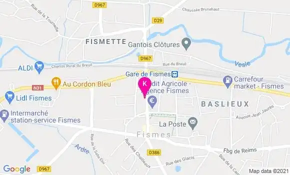 Localisation Sylvain Heyte