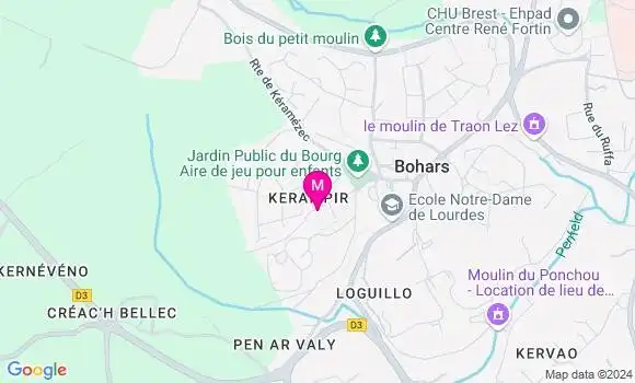 Localisation Melanie Le Deun