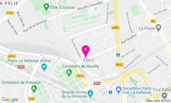 Localisation Juliette Adam