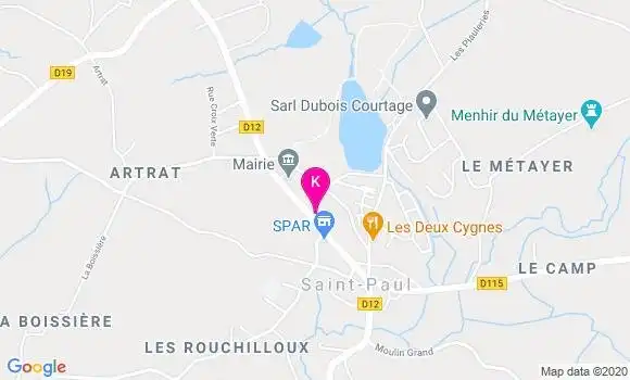 Localisation Mylene Chilloux