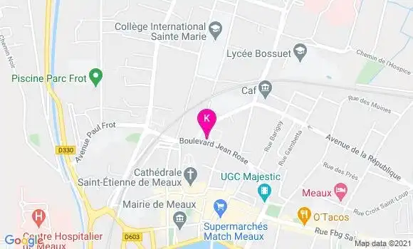 Localisation Benoit Rousseau