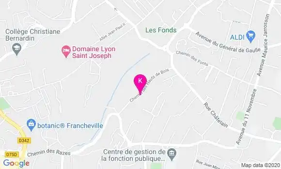 Localisation Nathanael Cocq