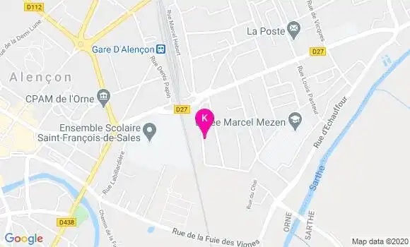 Localisation Vincent Meurisse
