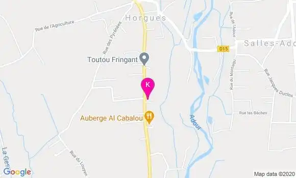Localisation Nicolas Laulhe