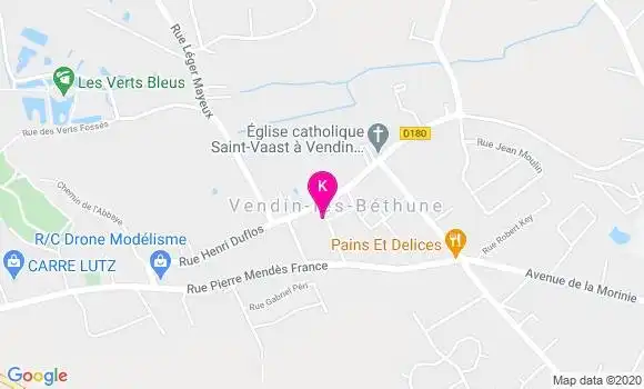 Localisation Mathilde Rensy