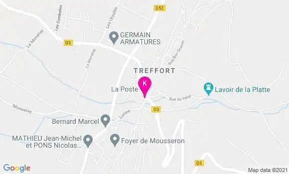 Localisation Armelle Rollet Colombain