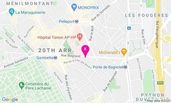Localisation Marie Gutierrez