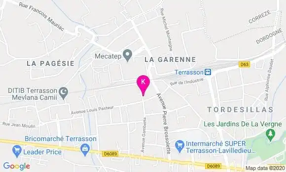 Localisation Pierre Yves Lodenet