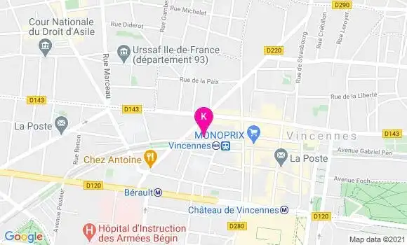 Localisation Isabelle Matas