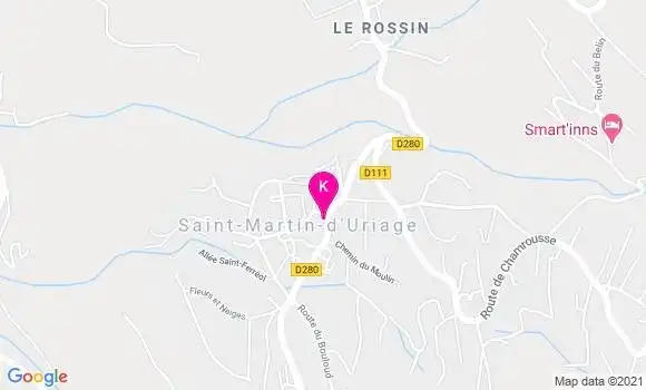 Localisation Catherine Lebrec Mignot