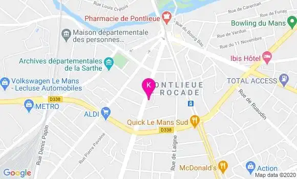 Localisation Christele Bertrand