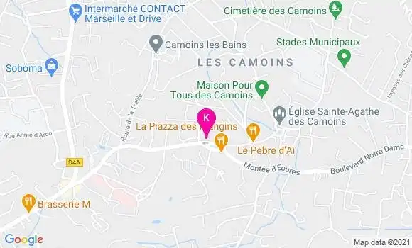 Localisation Christophe Agnedani