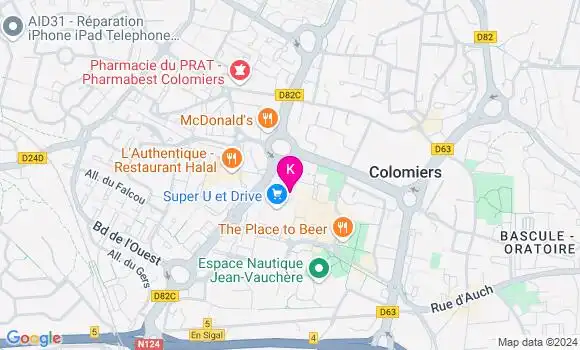 Localisation Nicolas Djetcha