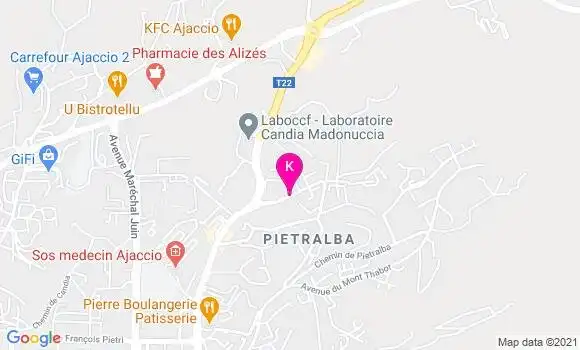 Localisation Helene Nicolas