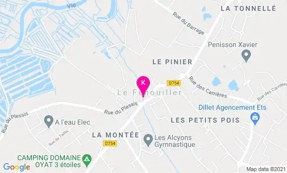 Localisation Camille Pelletier