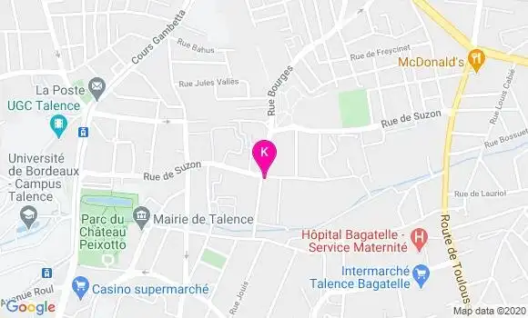 Localisation Emmanuelle Cassat