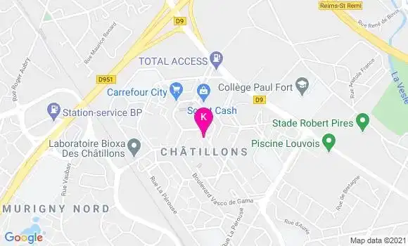 Localisation Jean Rene Trousset