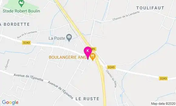 Localisation Marc Boisseau