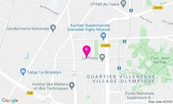 Localisation Farida Boulemnakher