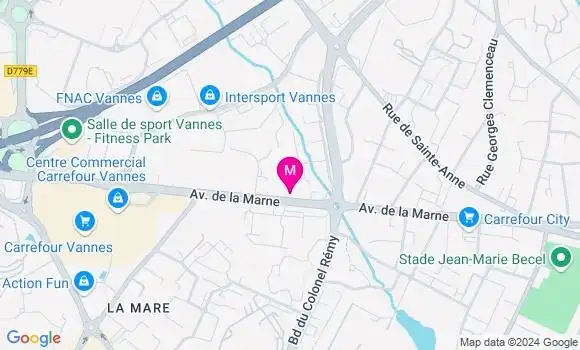 Localisation Catherine Le Lay