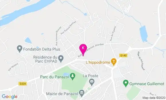 Localisation Charline Serdot