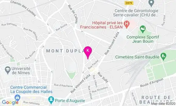 Localisation Emmanuel Nicolas