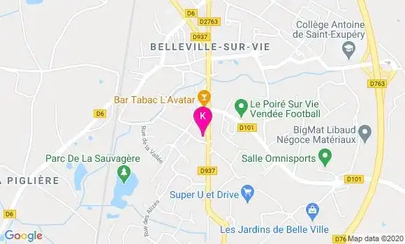 Localisation Caroline Trichet Fois
