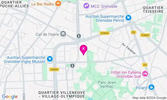 Localisation Jean Marc Brisson