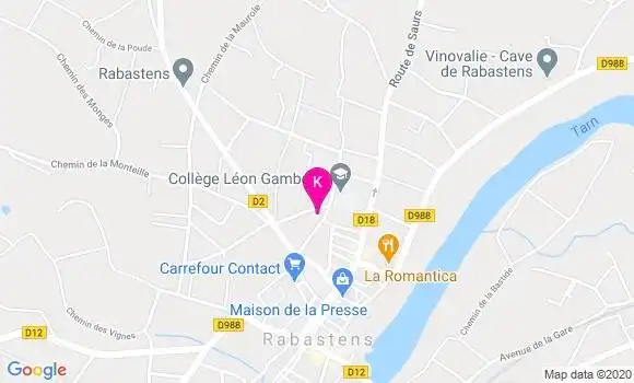 Localisation Romain Daude