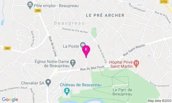 Localisation Michel Kerdanet