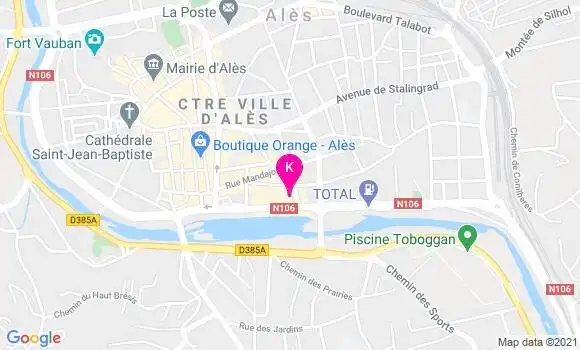 Localisation Fanny Peuziat