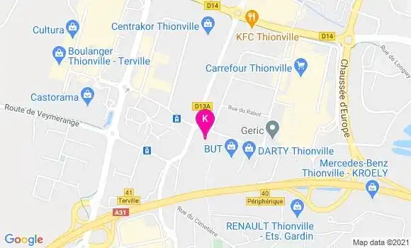 Localisation Berengere Huberty