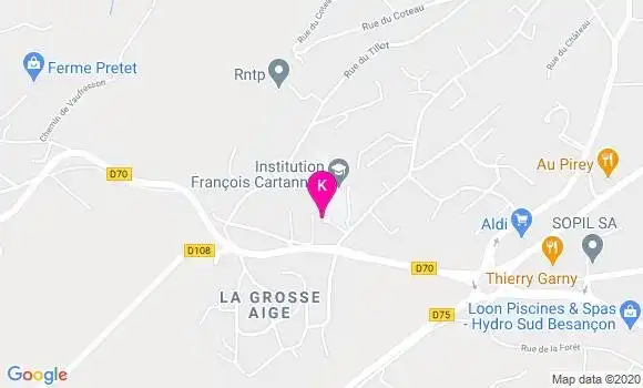 Localisation Camille Abbamonte