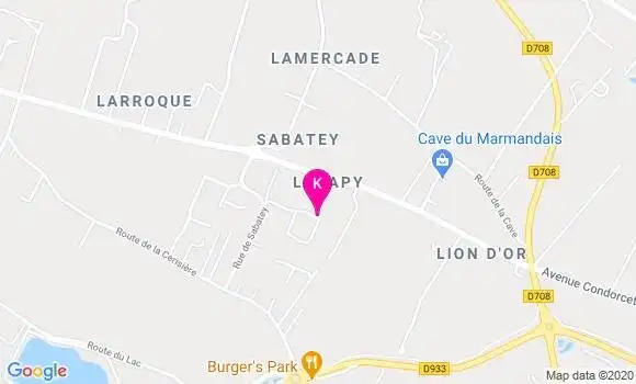 Localisation Claire Pouillard